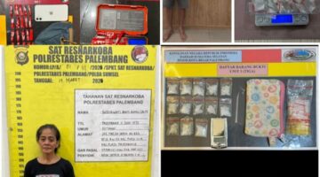 36 Jam di Palembang: Polisi Bongkar 3 Jaringan Narkoba, Sita Sabu dan Ganja Sintetis