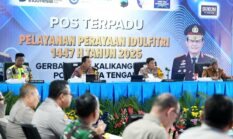 Tinjau Kalikangkung, Kapolri Pastikan Pelayanan hingga Rekayasa Lalin Optimal Hadapi Mudik