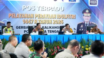 Tinjau Kalikangkung, Kapolri Pastikan Pelayanan hingga Rekayasa Lalin Optimal Hadapi Mudik