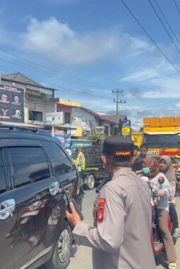 Polda Sumsel Turunkan Mobile Command Center ke Betung, Teknologi Drone Kendalikan Arus Mudik Jalintim