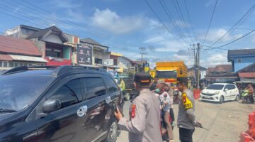 Polda Sumsel Turunkan Mobile Command Center ke Betung, Teknologi Drone Kendalikan Arus Mudik Jalintim