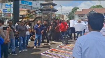 Gpp-Sumsel Unras Di Mapolda Sumsel Mendesak Copot Kapolsek Keluang Dan Kapolsek Sungai Lilin Diduga Jadi Tameng Mafia Minyak Ilegal