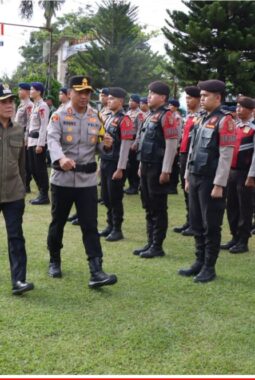 Polres Ogan Ilir Gelar Apel Pasukan Operasi Ketupat 2026 untuk Pengamanan Idul Fitri 1447 H