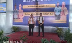 Jangan Berkhianat dalam Pengabdian : Pesan David Rosehan Saat Serahkan Lapas Curup ke Untung Cahyo