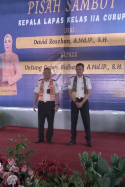 Jangan Berkhianat dalam Pengabdian : Pesan David Rosehan Saat Serahkan Lapas Curup ke Untung Cahyo