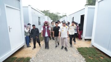 Huntara Segera Rampung, Penyintas di Desa Lubuk Sidup Siap Memulai Hidup Baru