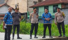 Camat Ilir Barat I  Beserta jajaran Polsek Ilir Barat  1 Tinjau Pabrik Tahu Terkait Dugaan Pencemaran Lingkungan, Pengusaha Diundang Rapat