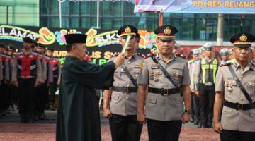 AKP SINGGIH WIRASTHO RESMI JABAT KASAT INTELKAM POLRES REJANG LEBONG