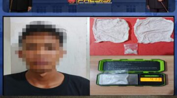 Baru Genap 19 Tahun, Petani Muda di Lempuing Jaya OKI Sudah Edarkan Sabu — Polres OKI Bekuk dan Sita 4,13 Gram