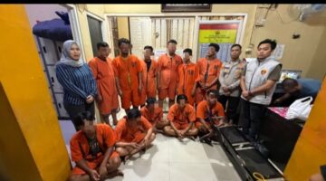 Polda Sumsel Tetapkan 11 Tersangka Kasus Gudang BBM Ilegal di Musi Rawas