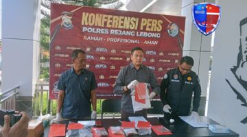 Polisi Ciduk Pengedar Narkoba di GG Safira Curup Tengah,Pelaku Tak Berkutik