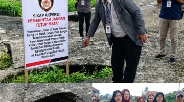 AKPERSI DPC Kota Palembang Angkat Bicara Terkait Jalan Rusak di Jl. Wahid Hasyim