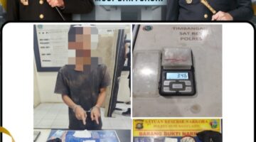 Satresnarkoba Polres MUBA Ungkap Kasus Kelima dalam Sepekan, 15 Paket Sabu Disita