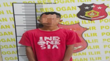 Gacorr…..Polres Ogan Ilir kembali berhasil Amankan Pelaku Perbuatan Cabul terhadap Anak di Kawasan Wisata Teluk Seruo