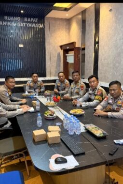 Dukung Program Prioritas Kapolri, Polda Sumsel Sosialisasikan Aplikasi Petugas 110 untuk Respon Cepat