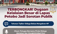 TERBONGKAR! Dugaan Kelalaian Besar di Lapas Petobo Jadi Sorotan Publik ,- Tahanan Tipikor Diduga Bebas Mengakses HP, Oknum Petugas yang Dikenal dengan Panggilan “Pindo” Diduga Menekan dan Mengintimidasi Pers, Rekaman Suara dan Percakapan Chat Diklaim Tersimpan. Warga Palu Mendesak Evaluasi dan Pencopotan Kepala Lapas Petobo, Kakanwil Diminta Segera Bertindak Tegas