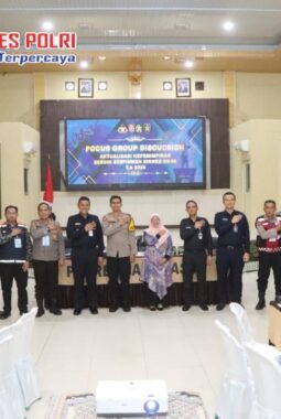 Tiga Serdik Sespimmen Polri Dikreg 66 Gelar Aktualisasi Kepemimpinan di Polres Banyuasin