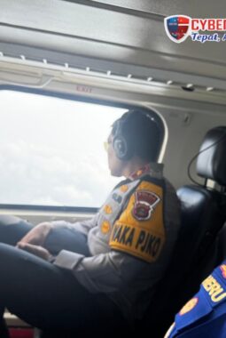 Polda Sumsel Gelar Patroli Udara Karhutla, Wakapolda Pimpin Pengawasan Empat Wilayah Strategis