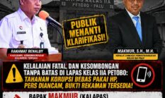 KELALAIAN FATAL DAN KESOMBONGAN TANPA BATAS DI LAPAS KELAS IIA PETOBO: TAHANAN KORUPSI BEBAS PAKAI HP, PERS DIANCAM, BUKTI REKAMAN TERSEDIA!