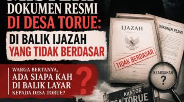 MISTERI DOKUMEN RESMI DI DESA TORUE: DI BALIK IJAZAH YANG TIDAK BERDASAR