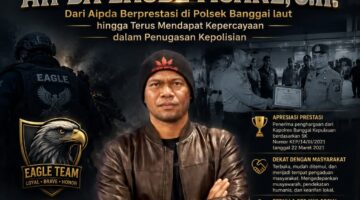 JEJAK PENGABDIAN AIPDA LAODE MOANE, S.H. Dari Aipda Berprestasi di Polsek Banggai hingga Terus Mendapat Kepercayaan dalam Penugasan Kepolisian