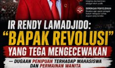 IR RENDY LAMADJIDO: SOSOK YANG MENGKLAIM DIRI SEBAGAI “BAPAK REVOLUSI” — BEBERAPA DUGAAN MENGECEWAKAN MENYURUT