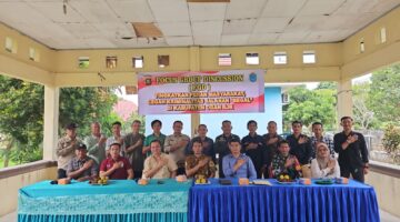 POLDA SUMSEL BERSAMA FORUM KEPALA DESA GELAR FGD DAN SOSIALISASI ANTISIPASI MENINGKATNYA KRIMINALITAS JALANAN/BEGAL