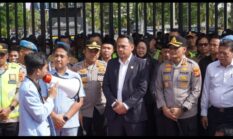 Polda Sumsel Kawal Aksi Damai Mahasiswa UIN Raden Fatah, Pastikan Stabilitas Keamanan Kota Palembang