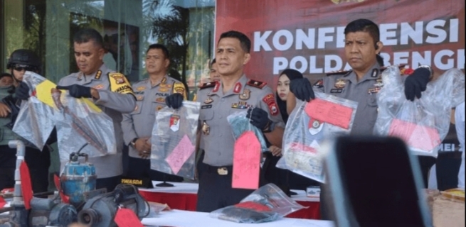 324 Kasus 3C Diungkap di Bengkulu, Puluhan Barang Bukti dan Pelaku Residivis Diamankan