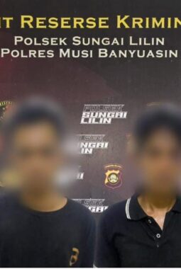 Dua Pelaku Curat di Sungai Lilin di Amankan Polisi 