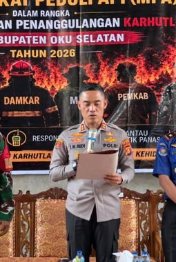 Polres OKU Selatan Perkuat Pencegahan Karhutla Lewat MPA Zona II