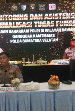 Baharkam Polri Turun Langsung ke Sumsel, Perkuat Penanganan Wilayah Rawan Kamtibmas