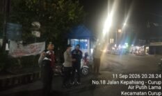 Jaga Kamtibmas Malam Hari,Polres Rejang Lebong Terjunkan Tim UKL Lewat KRYD