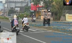 Commander Wish Pagi: Polres Rejang Lebong Hadir Tegur Lalu Lintas di Jam Sibuk