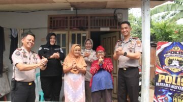 Rangkai Hari Jadi Humas Polri Ke – 75, Kapolres Rejang Lebong Gelar Bakti Sosial : Polri Peduli,Polri Berbagi